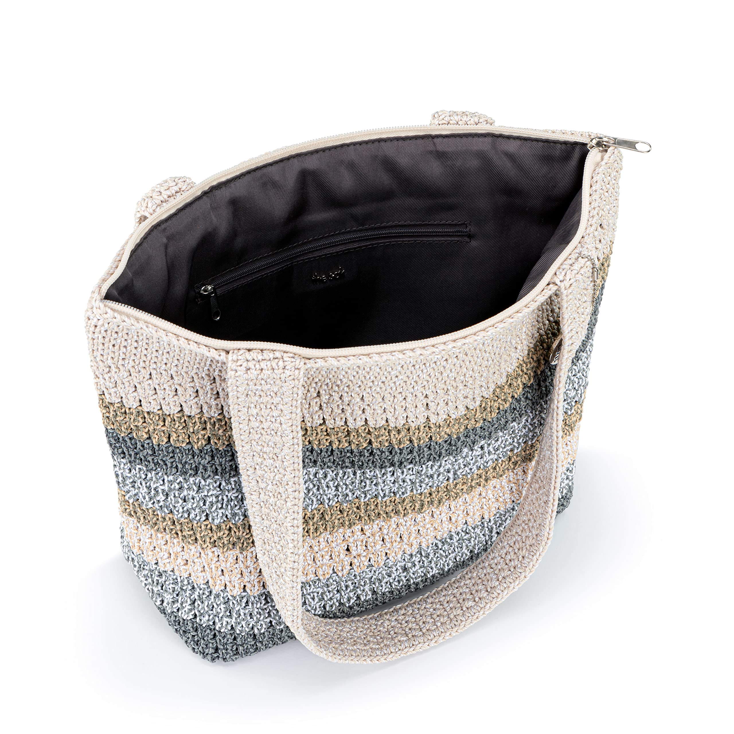 The Sak Casual Classics Hand-Crochet Tote, Desert Stripe