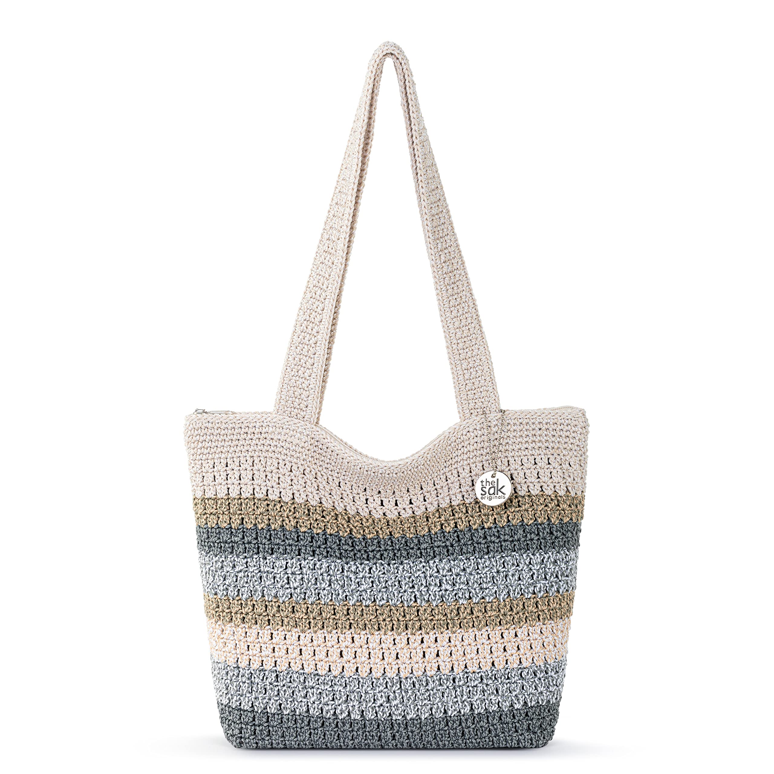 The Sak Casual Classics Hand-Crochet Tote, Desert Stripe