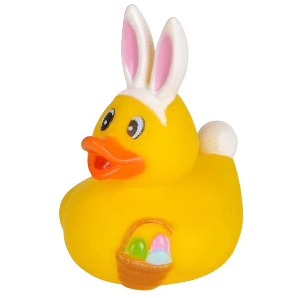 Easter Rubber Ducks toys 12 Easter Bunny Rubber Ducky (2 Inch) Easter Gift (Easter Bunny)