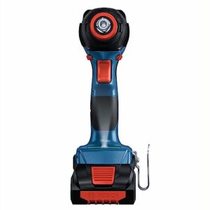 BOSCH GDX18V-1860CB23 18V Connected-Ready Two-In-One 1/4 In. and 1/2 In. Bit/Socket Impact Driver/Wrench Kit with (1) CORE18V® 4 Ah Advanced Power Battery and (1) 2 Ah Standard Power Battery