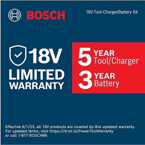 BOSCH GDX18V-1860CB23 18V Connected-Ready Two-In-One 1/4 In. and 1/2 In. Bit/Socket Impact Driver/Wrench Kit with (1) CORE18V® 4 Ah Advanced Power Battery and (1) 2 Ah Standard Power Battery