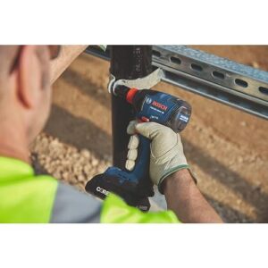 BOSCH GDX18V-1860CB23 18V Connected-Ready Two-In-One 1/4 In. and 1/2 In. Bit/Socket Impact Driver/Wrench Kit with (1) CORE18V® 4 Ah Advanced Power Battery and (1) 2 Ah Standard Power Battery