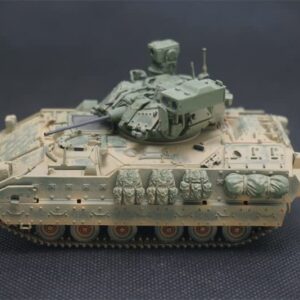 US M2A3 Bradley Fighting Vehicle Dusty Version 1/72 ABS Tank Pre-Built Model