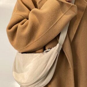 Crossbody Bag Hobo Sling Crescent Bag Women Men Trendy Small Shoulder Bag Purse Dumpling Bag Casual Handbag Adjustable Strap