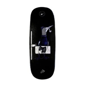 noahwood fingerboards deck (12.0 short nose short tail) finger skateboarding deck (only deck no truck no wheel) (no pipe)