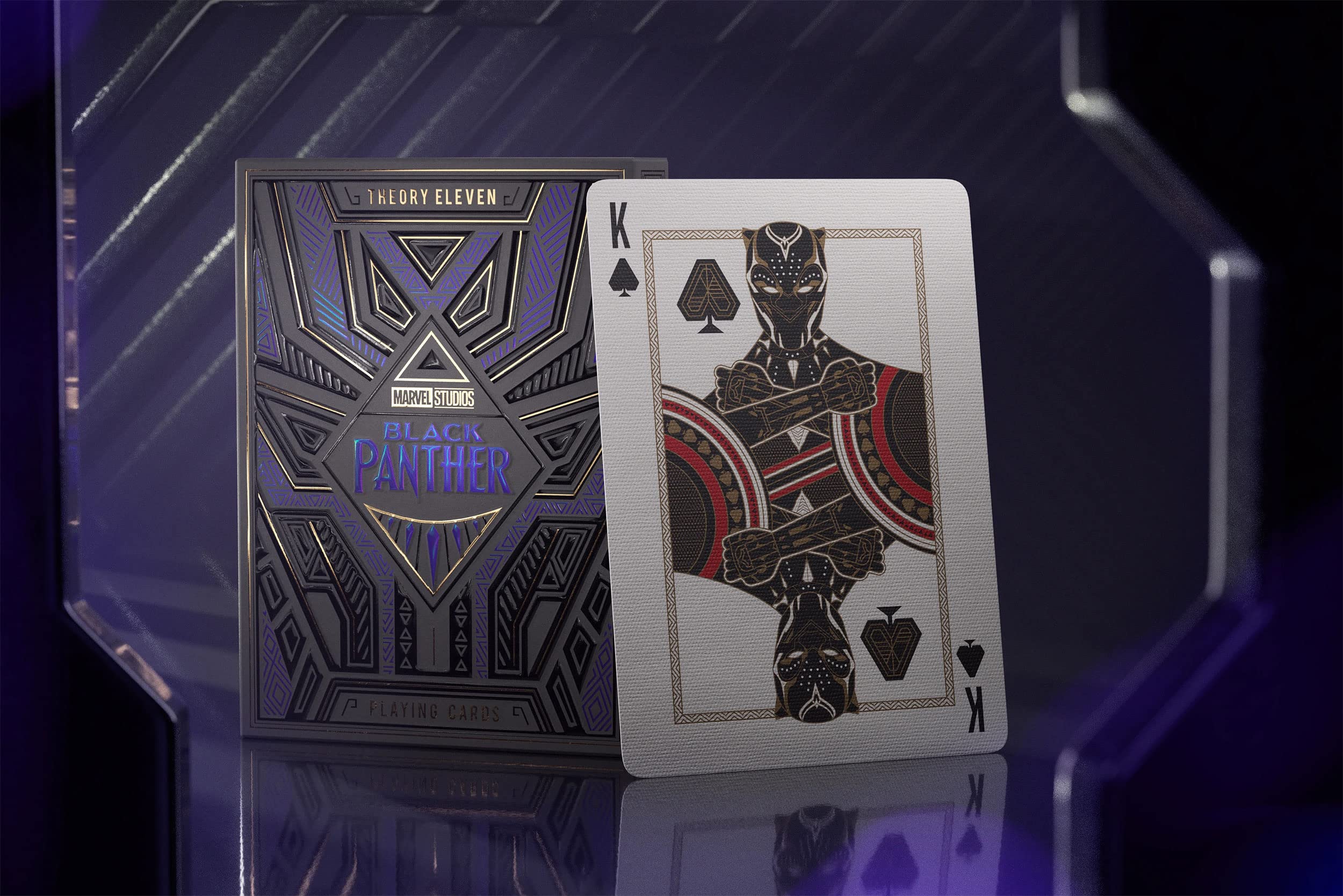 MJM Black Panther Playing Cards by theory11