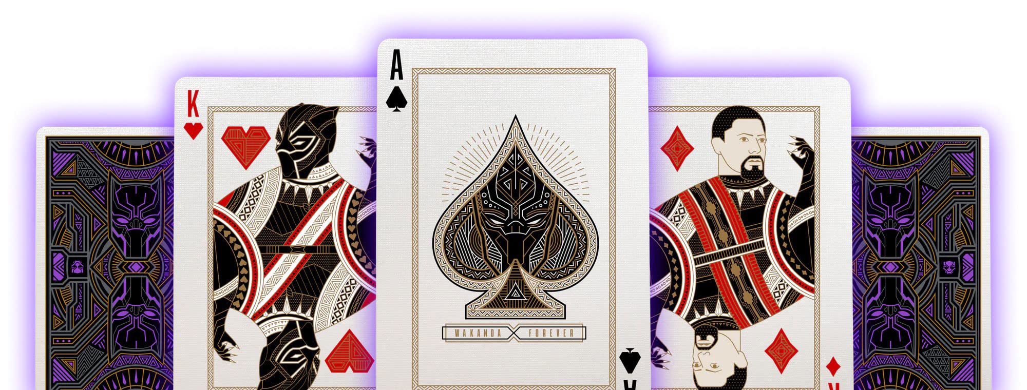 MJM Black Panther Playing Cards by theory11