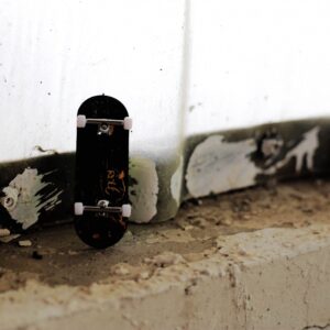 NOAHWOOD Fingerboards Deck (12.0 Short Nose Short Tail) Finger Skateboarding Deck (only deck no truck no wheel) (No Pipe)