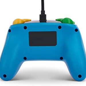 PowerA Nano Wired Controller for Nintendo Switch - Mario Bros., Comfortable Ergonomics, Officially licensed for Nintendo Switch and Nintendo Switch Lite, Compact, Smaller, Portable