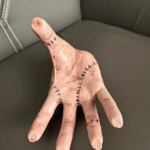 DANONI Addams Family FakeThing Hand Toys, 2024 The Thing from Addams Family, Cosplay Hand by Addams, Scary Prosthetic Props Decorations Gift for Fans