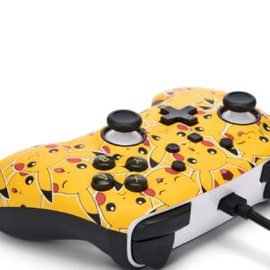 PowerA Enhanced Wired Controller for Nintendo Switch - Pikachu Moods, Gamepad, game controller, wired controller, officially licensed