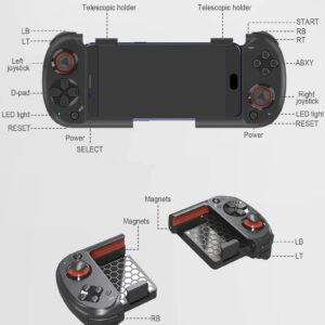 Joso Mobile Gaming Controller + Portable Controller