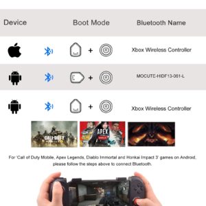 Joso Mobile Gaming Controller + Portable Controller