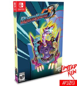 blaster master zero 3 classic edition, limited run #109 - nintendo switch