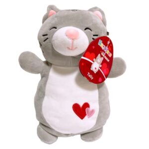 Squishmallows Valentine Squad 10" HugMees Plush Doll Toy (10" Tally The Gray Cat)