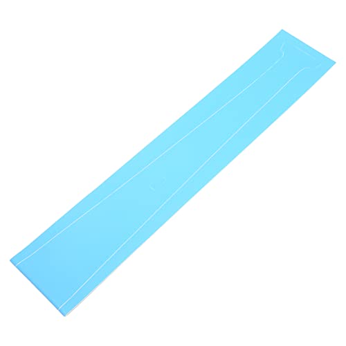 Console Middle Skin, Scratch Resistant Protection Strip Film Console Center Part Dustproof PVC Integral Replacement Easy Cleaning for Digital Edition Host (Blue)