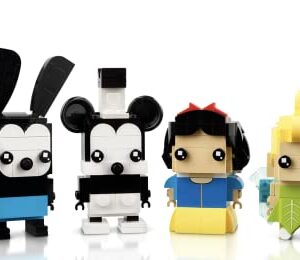 LEGO BrickHeadz Disney 100th Celebration Mickey Mouse, Snow White, Tinkerbell & Oswald The Lucky Rabbit