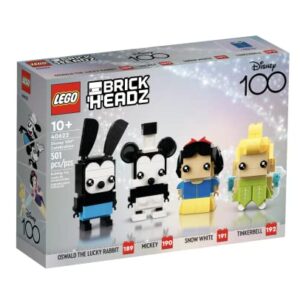 LEGO BrickHeadz Disney 100th Celebration Mickey Mouse, Snow White, Tinkerbell & Oswald The Lucky Rabbit