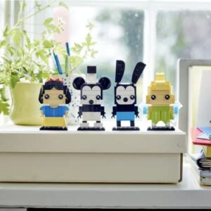 LEGO BrickHeadz Disney 100th Celebration Mickey Mouse, Snow White, Tinkerbell & Oswald The Lucky Rabbit