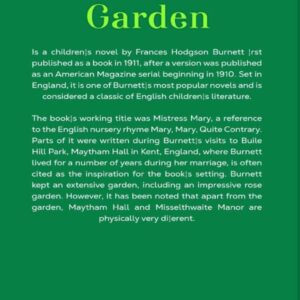 The Secret Garden: The Original 1911 Edition (A Frances Hodgson Burnett Classic Novel)