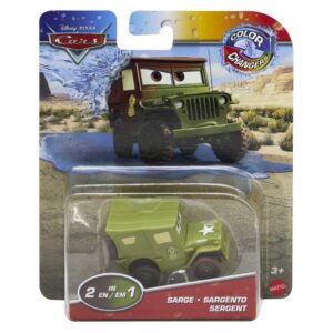 disney cars toys color changers 2023 sarge