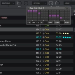 LyxJam 2-Deck Portable DJ Controller, Mixing Console with LCD Display | Manual Looping, USB, MIC Input, Record Output, 16 Performance Pads with Virtual DJ LE Software Included (Download)