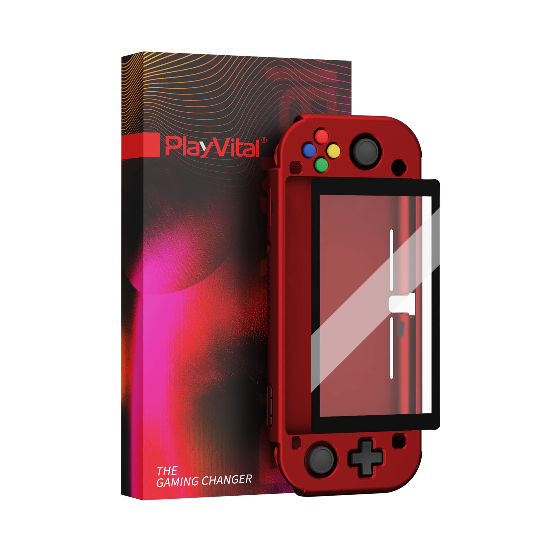 PlayVital Protective Case & Carrying Case Set - Scarlet Red