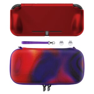 playvital protective case & carrying case set - scarlet red