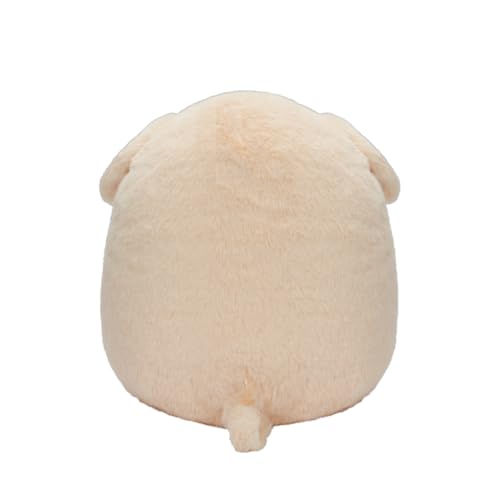 Squishmallows Rare Fuzz-a-Mallows 12-Inch Stevon The Golden Retriever Dog Puppy Plush - Add Stevon to Your Squad, Ultrasoft Stuffed Animal Large Plush Toy, Official Kellytoy Plush, Black