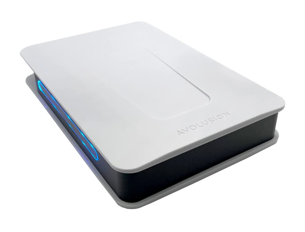 Avolusion PRO-T5 Series 8TB USB 3.0 External Gaming Hard Drive for PS5 Game Console (White)