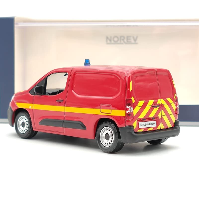 Norev 1:43 for Citroen Berlingo Pompiers 2018 Diecast Toys Models Cars Limited Collection Gifts