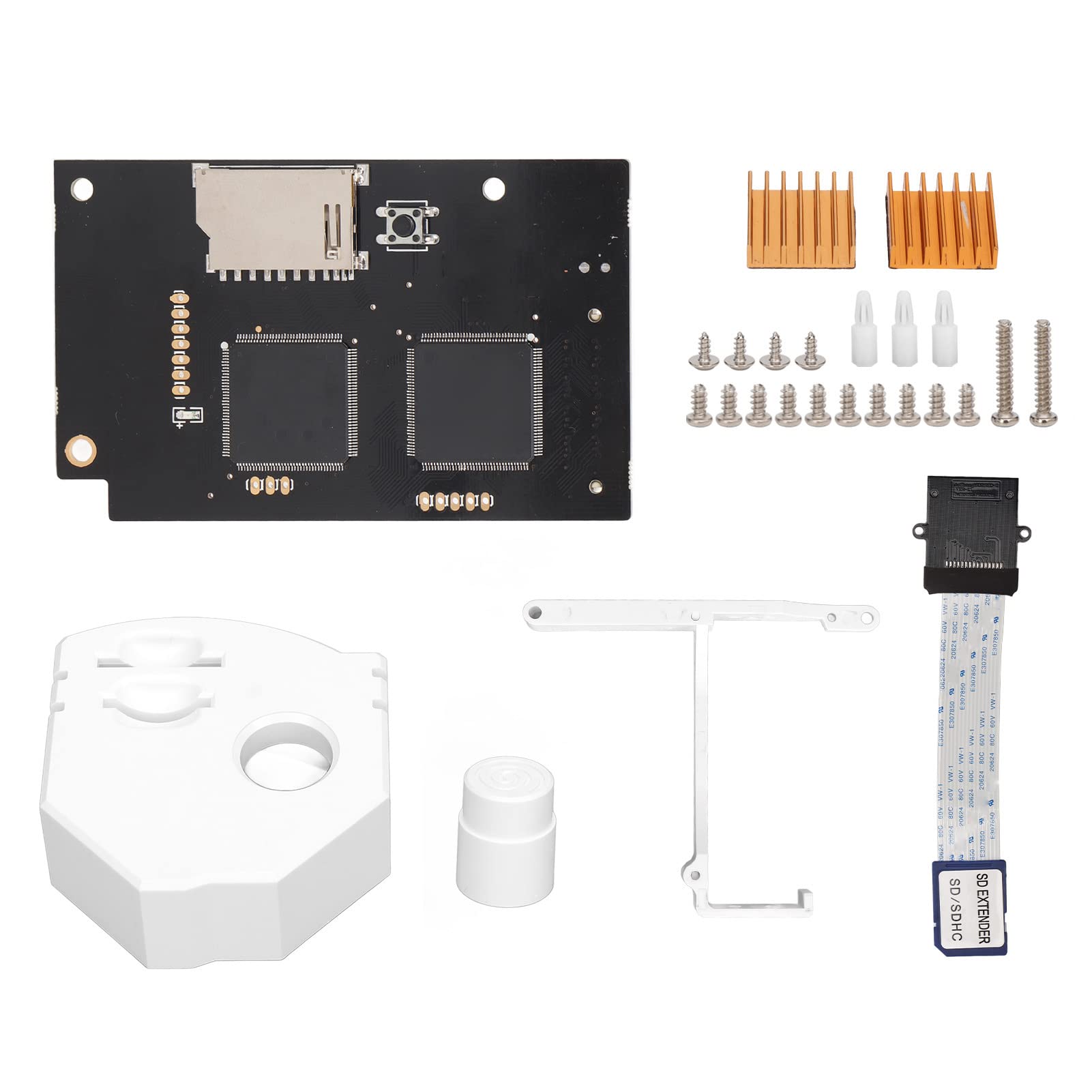 Optical Drive Simulation Board, for GDEMU V5.15b Replacement for Sega Game Console VA1 Host, Running Original GDI Image, Replace Optical Drive Card with Installation Kit