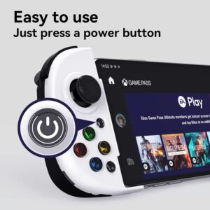 ShanWan Mobile Game Controller for Android, Bluetooth Wireless Gamepad Designed for Xbox Game Pass Ultimate, Steam Link, GeForce NOW