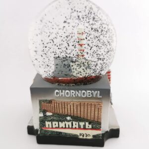 Chernobyl Snow Globe Ukrainian Nuclear Power Plant Tragedy in Pripyat (Stalker)