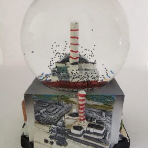 Chernobyl Snow Globe Ukrainian Nuclear Power Plant Tragedy in Pripyat (Stalker)