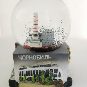 Chernobyl Snow Globe Ukrainian Nuclear Power Plant Tragedy in Pripyat (Stalker)