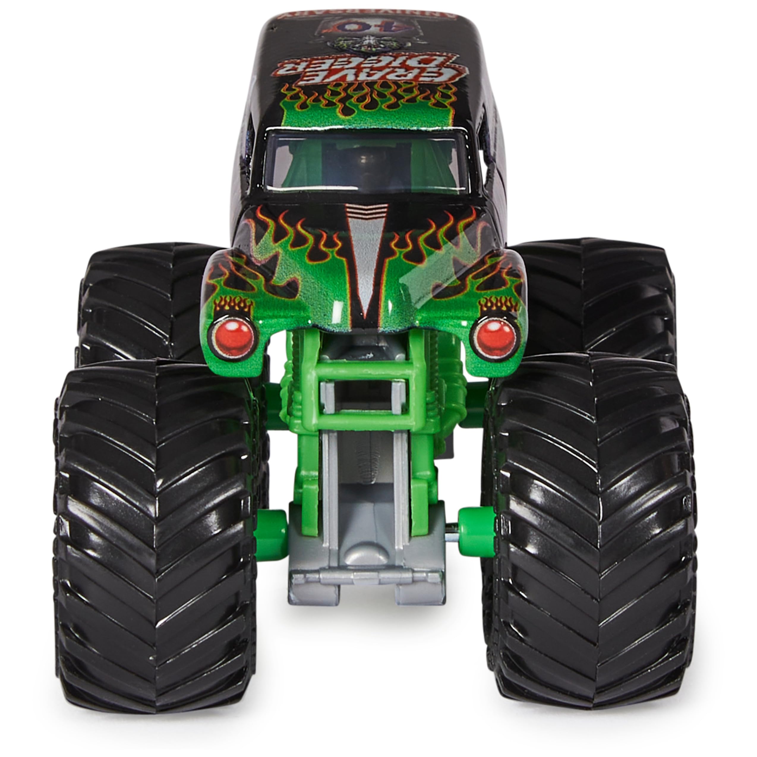 Monster Jam, Official Grave Digger Monster Truck, Die-Cast Vehicle, 1:64 Scale, Kids Toys for Boys Ages 3 and up