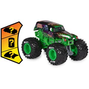 Monster Jam, Official Grave Digger Monster Truck, Die-Cast Vehicle, 1:64 Scale, Kids Toys for Boys Ages 3 and up