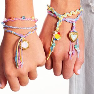 Creativity for Kids Friendship Bracelet Making Kit - Create 20 DIY Charm Bracelets, Arts and Craft Kits for Girls and Tweens Ages 7-10+