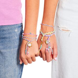 Creativity for Kids Friendship Bracelet Making Kit - Create 20 DIY Charm Bracelets, Arts and Craft Kits for Girls and Tweens Ages 7-10+