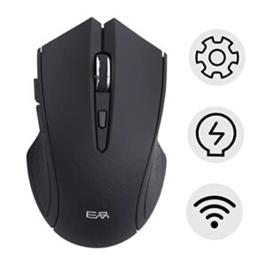 SOLUSTRE Lap Desk Mini Computers Shaped Business Wireless Mice with Keys for Receiver Home Ghz Office Gaming Portable USB Optical Black Computer U Laptop Mini Gamer Working Lap Desk Mini Computers