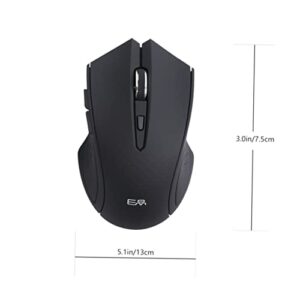 SOLUSTRE Lap Desk Mini Computers Shaped Business Wireless Mice with Keys for Receiver Home Ghz Office Gaming Portable USB Optical Black Computer U Laptop Mini Gamer Working Lap Desk Mini Computers