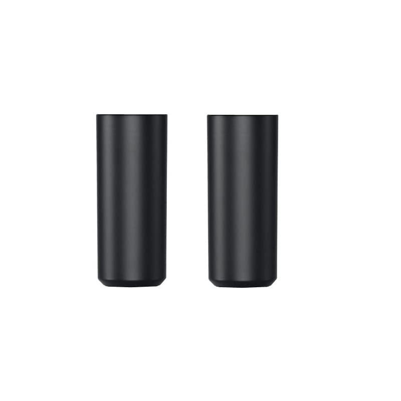 2 Pack BLX2 Microphone Battery Cup Cover for Shure BLX2/SM58 Handheld transmitter (Black)