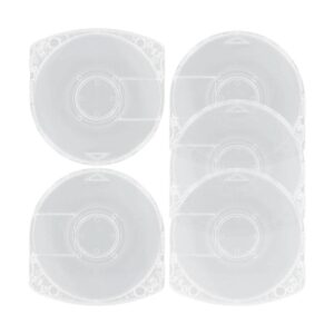 Replacement Game Disc Storage Case for PSP 1000 2000 3000, 10PCS Clear Case Shell Protective Box Replacement