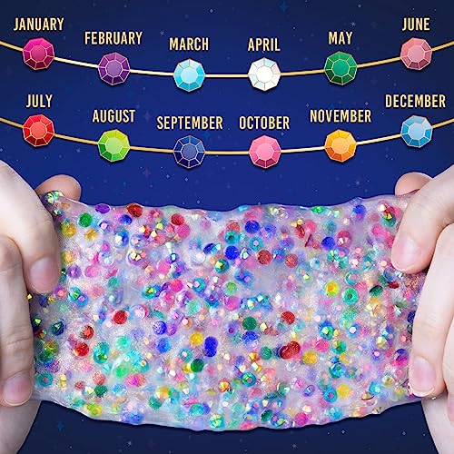 Crazy Aaron's Birthstone Thinking Putty 4" Tin See-Through Putty, Soft Texture Thinking Putty - Non-Toxic Sensory Play Putty - Never Dries Out - Creative Toy for Ages 3+