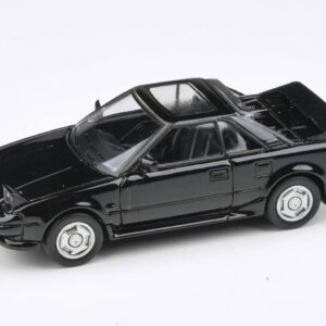 1985 MR2 MK1 Black Metallic with Sunroof 1/64 Diecast Model Car by Paragon Models PA-55421