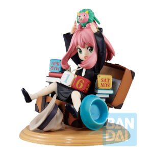 Ichibansho Ichiban - Spy x Family - Anya Forger with Block Calendar (Mission Start! Version 1.5), Bandai Spirits Figure