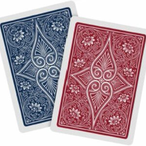 Bicycle Victors Back Vintage Design Playing Cards 2 Deck Set 1 Red & 1 Blue