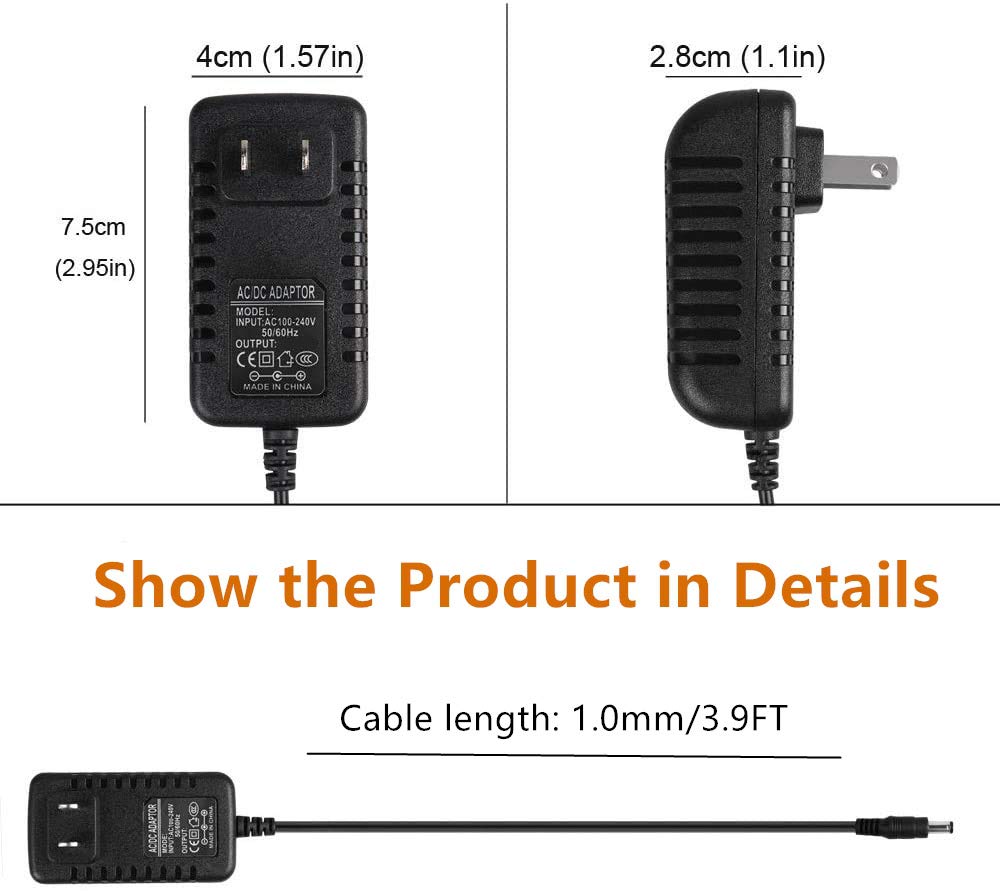 CJP-Geek AC Adapter for Boss OverDrive OD-1 OD-3 & Super OverDrive SD-1 Power Supply