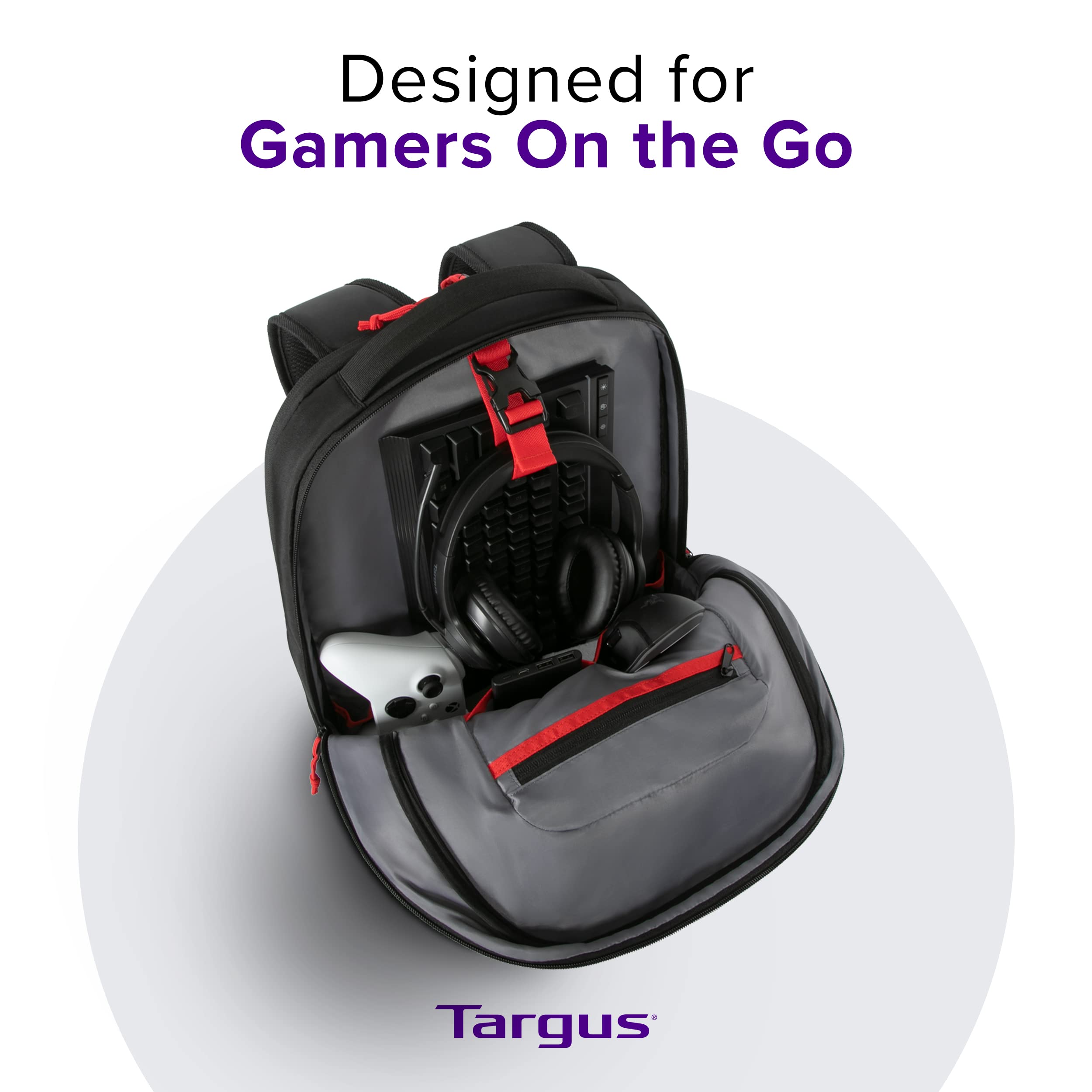 Targus 17.3” Strike II Gaming Backpack (TBB639GL)